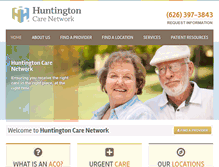 Tablet Screenshot of huntingtoncarenetwork.com